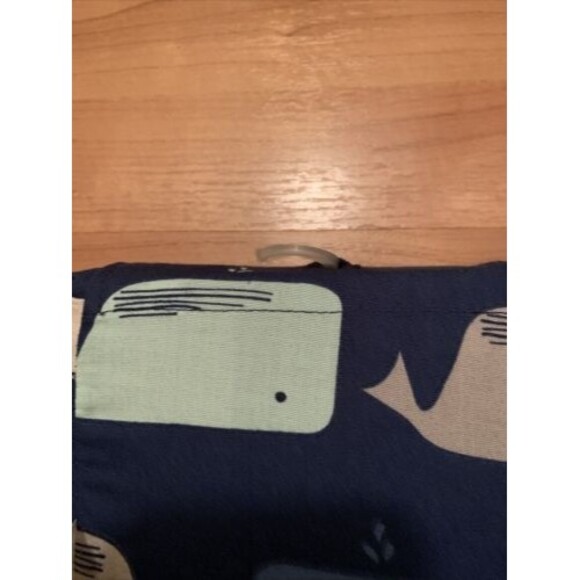 Cloud Island Fitted Crib Sheet Whales 1 Sheet Blue Baby - Picture 6 of 10